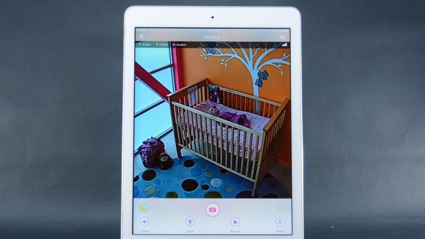 ibaby care m7 wifi - the most used features for the ibaby can be found on the main screen...