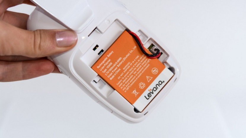 the parent unit on the jena comes with a rechargeable lithium-ion...