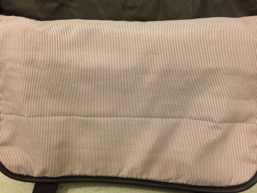 we were surprised our raspberry jam test didn't stain the interior...