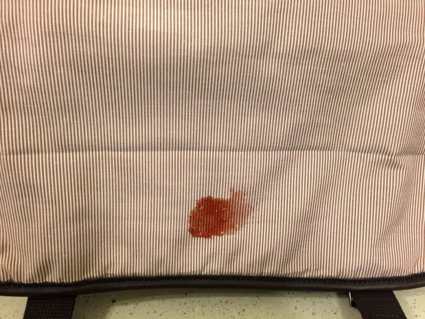 we conducted the raspberry jam test on the interior of the oioi, we...