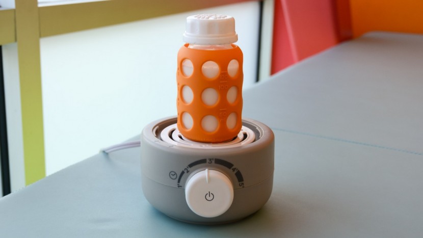 the babymilk warmer can accommodate several different types of...