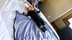 Thanks to the wrap around zipper and shoulder snap combo, the...