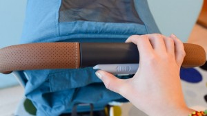 The Minu fold is initiated with one hand with a unique slide feature...