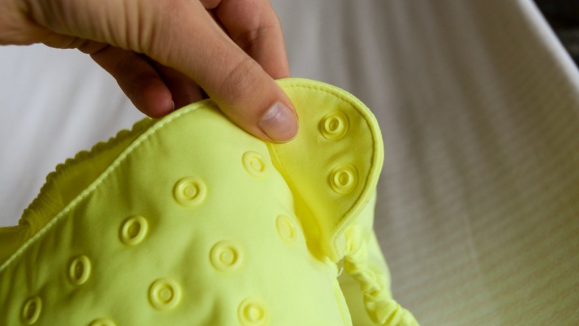 a double row of snaps is exactly what we look for in our ideal cloth...