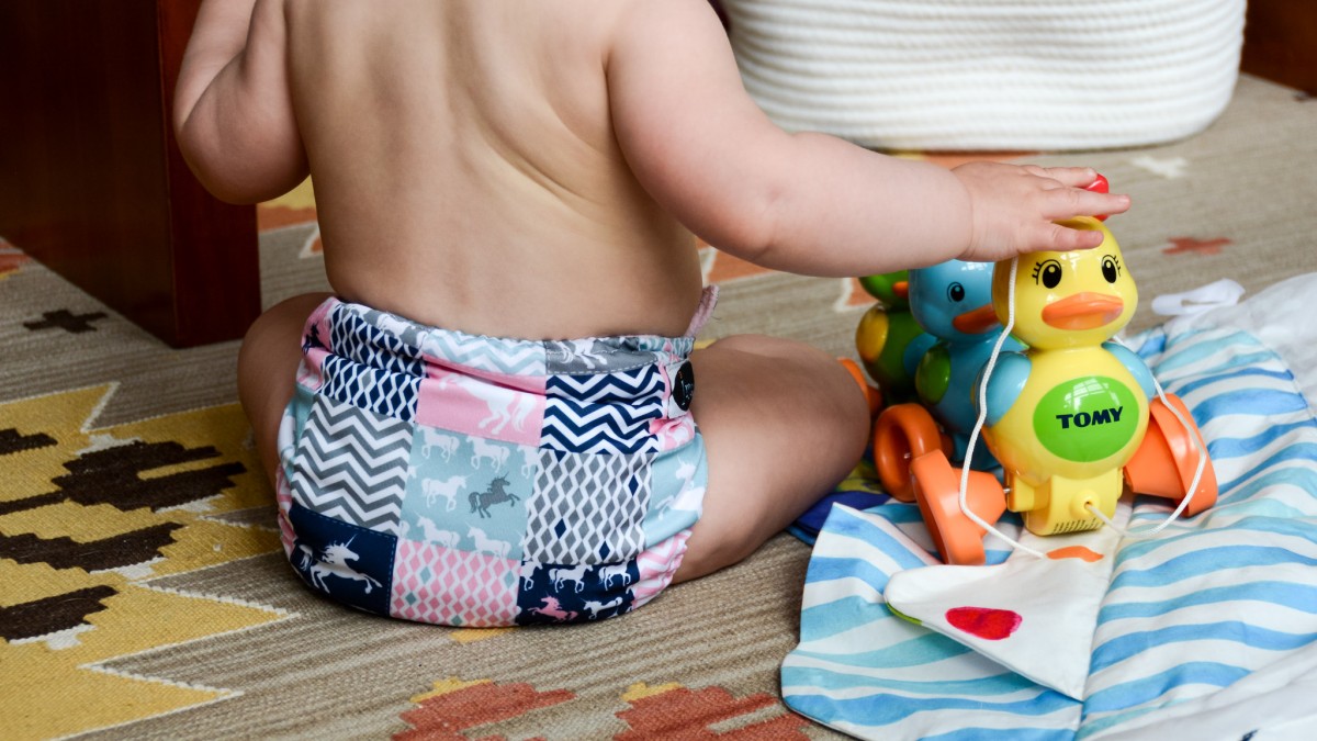 imagine baby pocket snap cloth diaper review