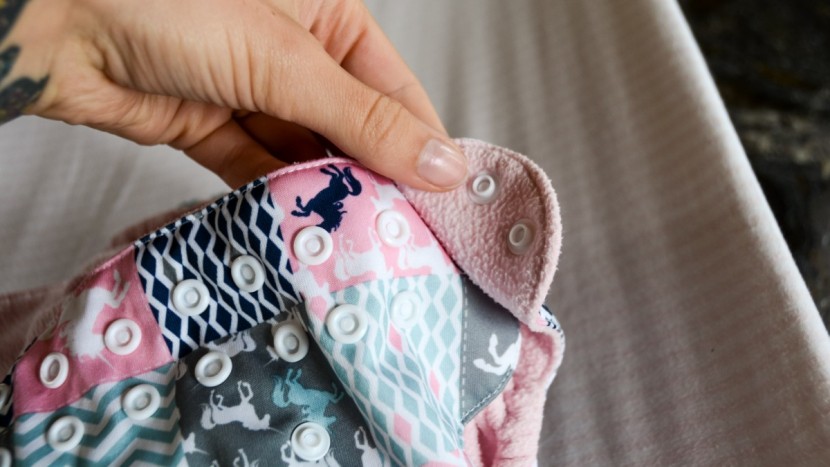we love the double row of waist snaps, but some users find the snaps...