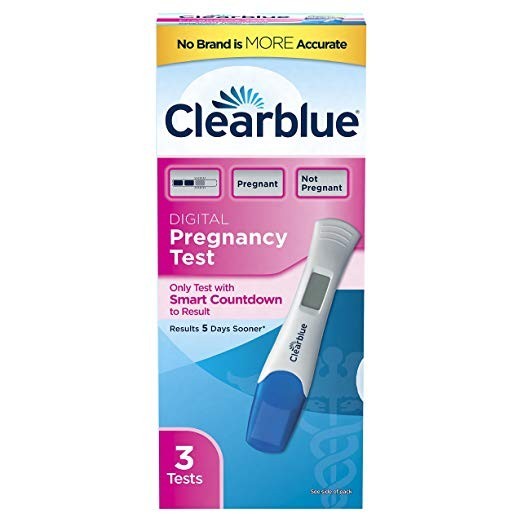 clear blue easy pregnancy tests are easy to use and 99% accurate