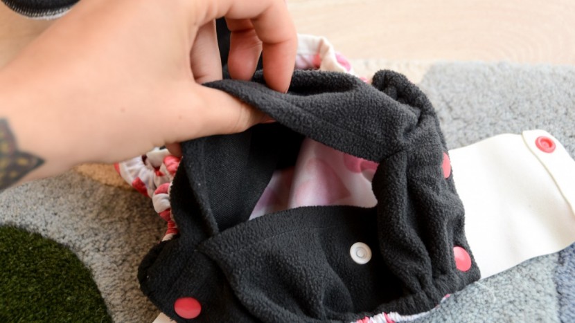 the pocket on the happy endings has a nice wide opening that is easy...