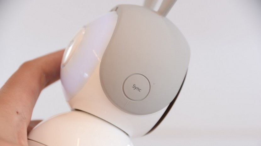 the sync button for wifi connection for the arlo is located on the...