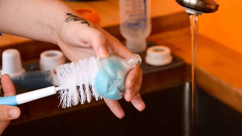 baby bottle brush - sponge tipped brushes like dr. brown&#039;s bottle brush get everything...