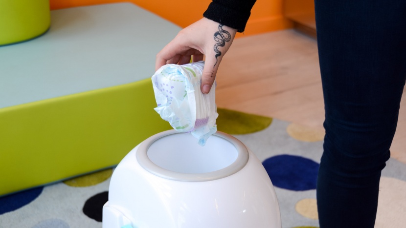 creative baby tidy - the creative baby tidy has one of the least hands-on disposal...
