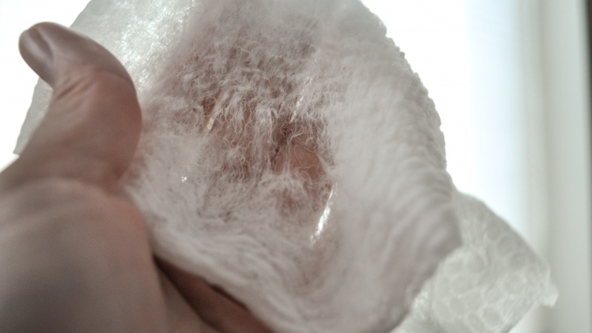 baby wipes - some wipes are not as durable as others and struggled to stay in one...