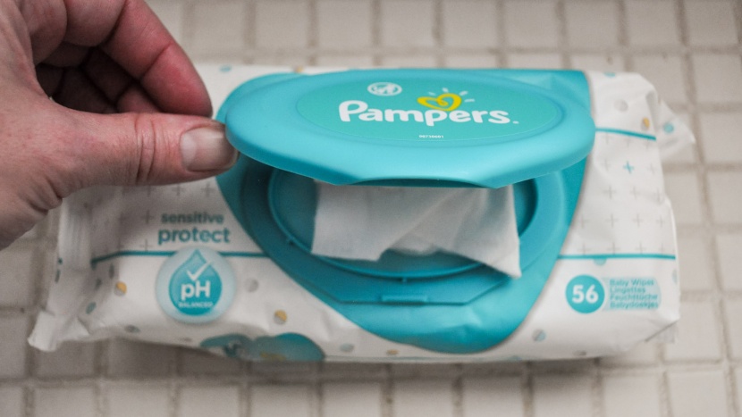 baby wipes - both pampers packages are harder to use than they need to be. while...