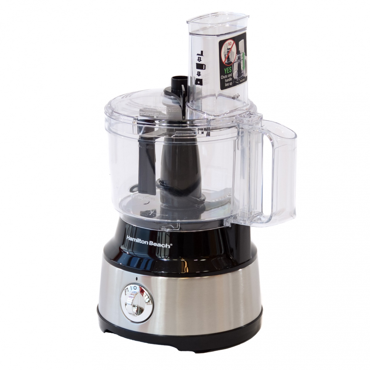 Hamilton Beach 10-Cup Food Processor with 6 Functions - Silver