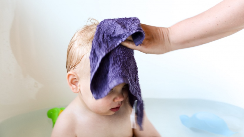 baby washcloth - these cloths work well for scrubbing away messes, but if you have a...
