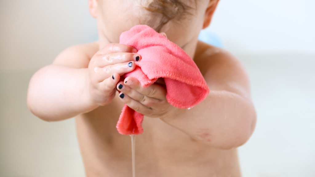 Baby Plus BP8904 8Pcs Infant Wash Clothes - Baby Washcloths, Mom