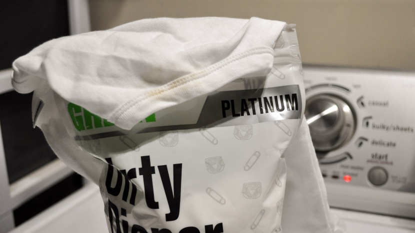 baby detergent - rockin&#039; green should have been better at getting out poo stains...