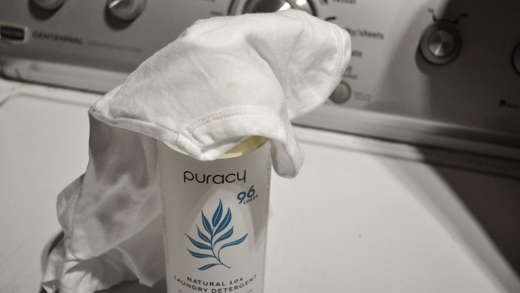 baby detergent - puracy performed better than much of the competition conquering food...