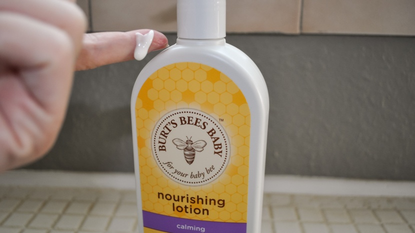 baby lotion - burt&#039;s is thin and runny in consistency.
