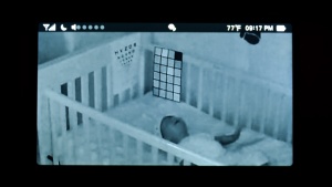Night images with the Eufy show lack of clarity on the baby's face.