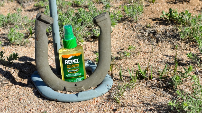 insect repellent - repel might be suitable for backyard games where bugs are less of a...