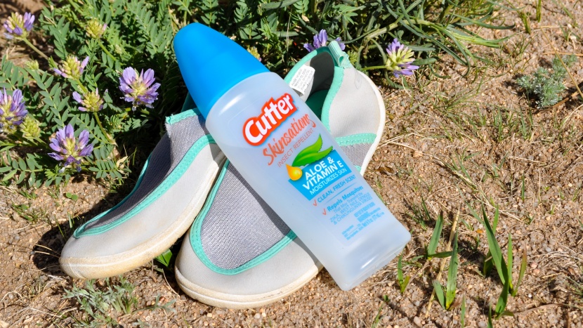 insect repellent - the added aloe in the cutter spray can help soothe irritated skin.