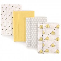 hudson baby flannel burp cloth