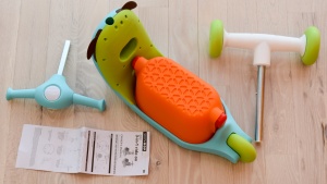 The Skip Hop has only a few parts to assemble, but it's not...