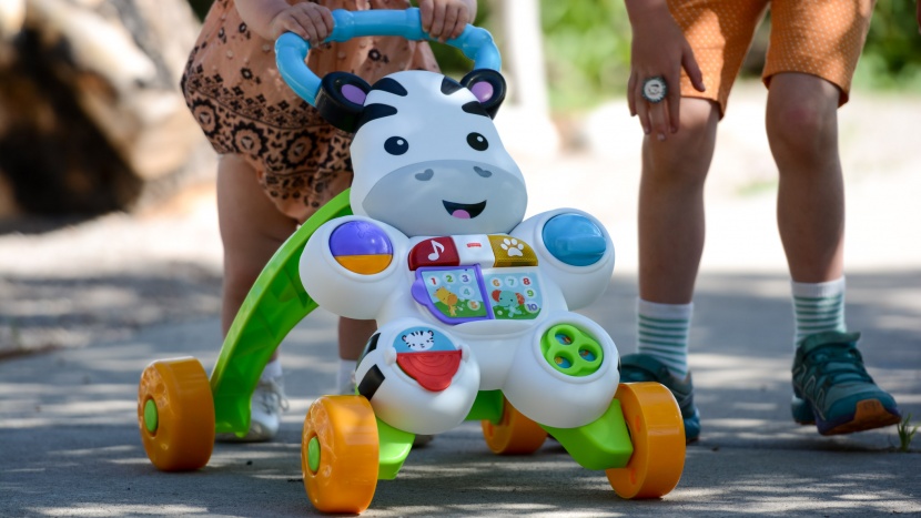 while a baby zebra is adorable, this fisher-price walker isn't the...