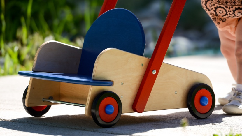 baby walker - the haba is beautifully crafted and features sturdy wooden...