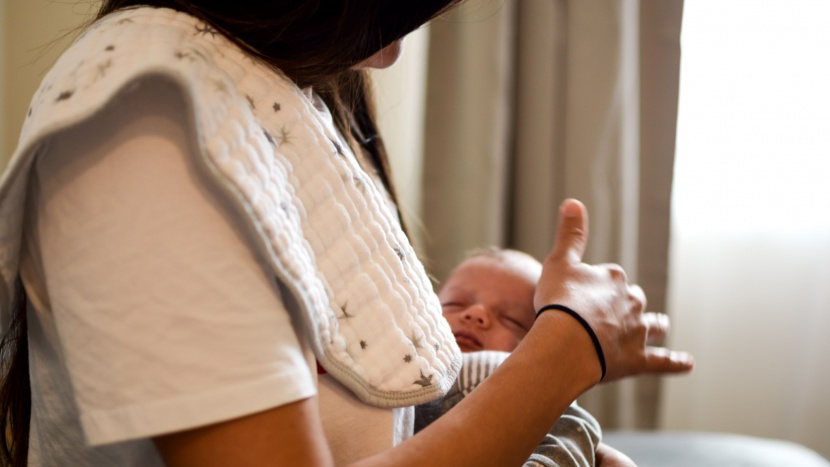 burp cloth - the aden + anais burpy bib has extra length that offers a lot of...