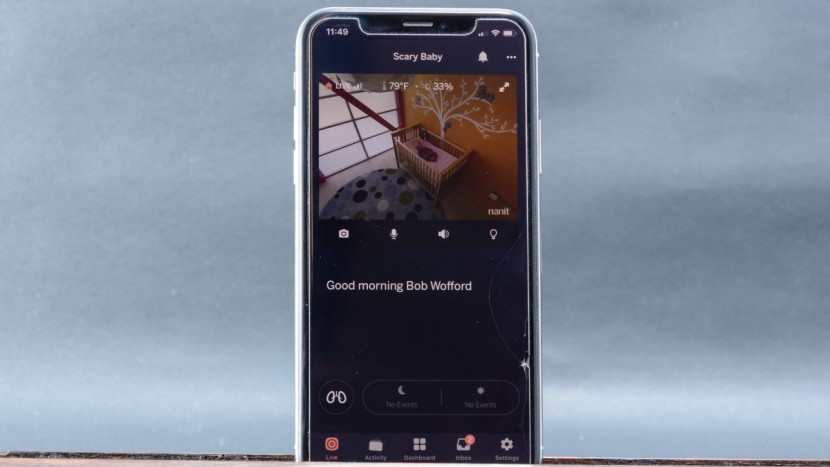 video monitor - the nanit has an easy to use interface that has the majority of...