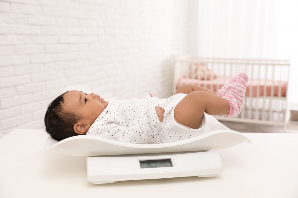 Table-Top Digital Baby Scale