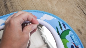 Most of the mirrors in this group have a protective cover over the...