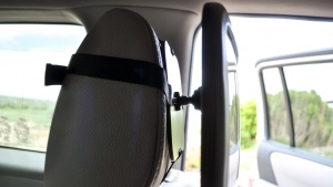 Many of the mirrors have a thin attachment plate that makes it...