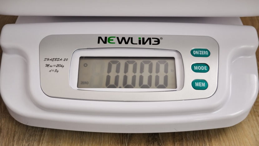 baby scale - the newline has a big display that you can easily read even from a...
