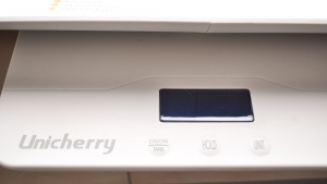 The Unicherry interface is easy to use and lights up.