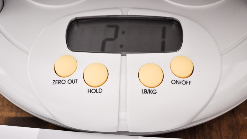 baby scale - the unit measurement button didn&#039;t seem to work well on either twin...