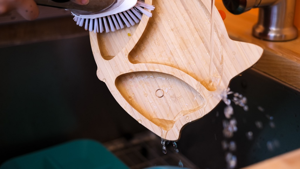 baby toddler plates - the bamboo fox suction plate is not dishwasher safe and you will...