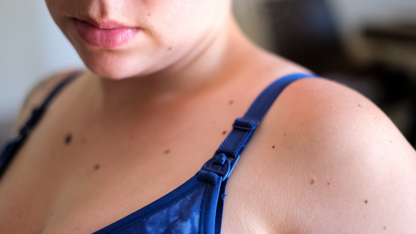 nursing bra - with a front-to-back strap adjustment, the bravado body silk...