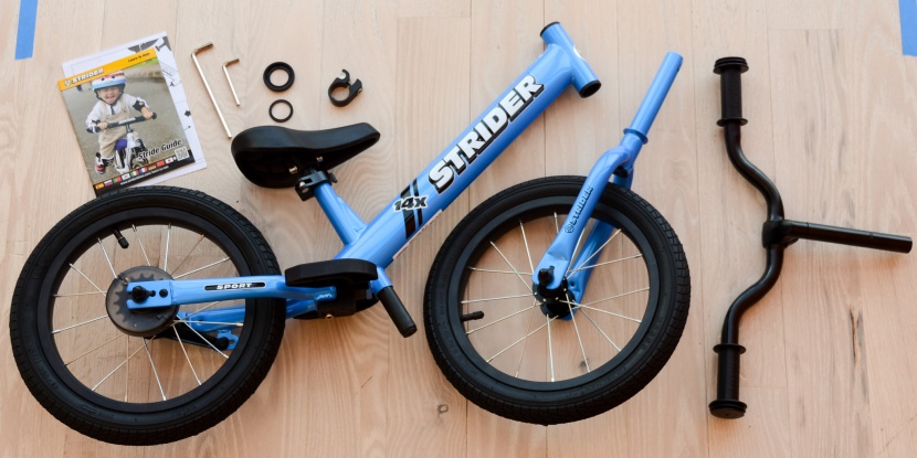 this larger strider takes more time to assemble but it is still...