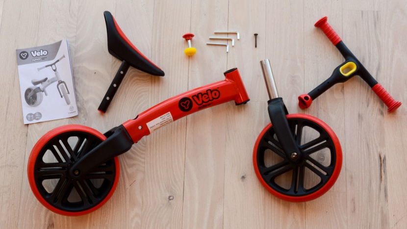 the velo comes with everything you need for assembly and good...