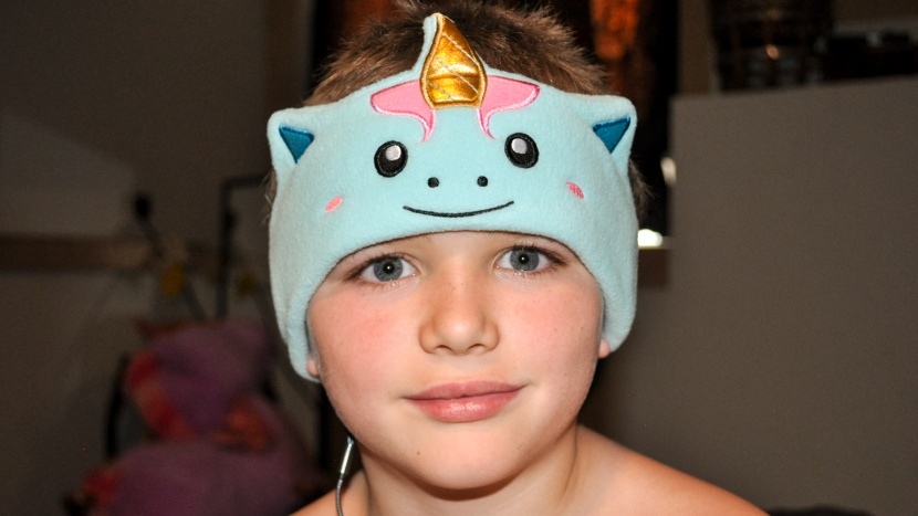 kids headphones - while testers were drawn to the adorable design and soft fleece of...