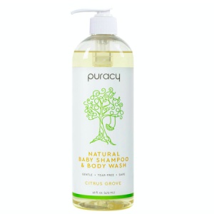 puracy citrus grove baby shampoo and body wash
