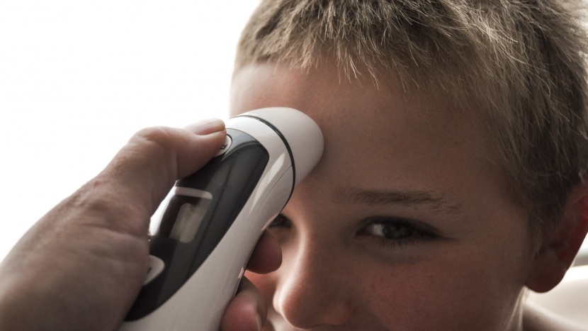 the iproven works on the forehead for a less invasive temperature...