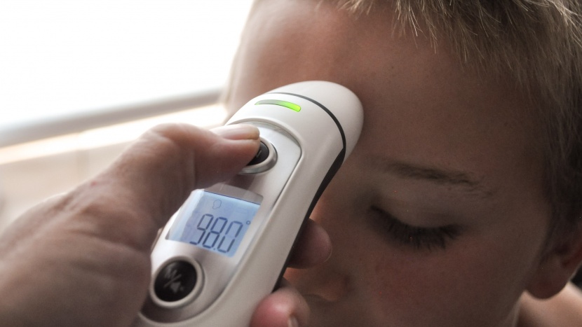 baby and kids thermometer - forehead readings use infrared technology that could lead to...