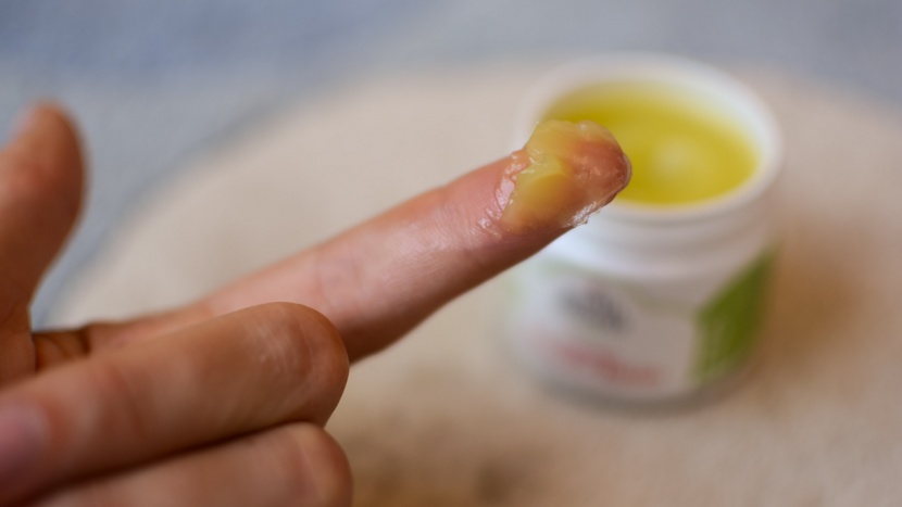 diaper cream - earth mama has more of an ointment or oily consistency that helps it...