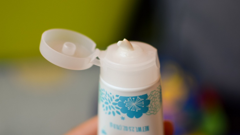 diaper cream - honest brand cream has a smooth texture that goes on easily, even...