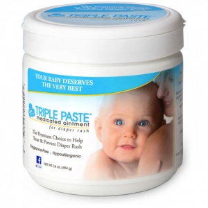 Triple Paste Medicated Ointment for Diaper Rash - 16 oz jar
