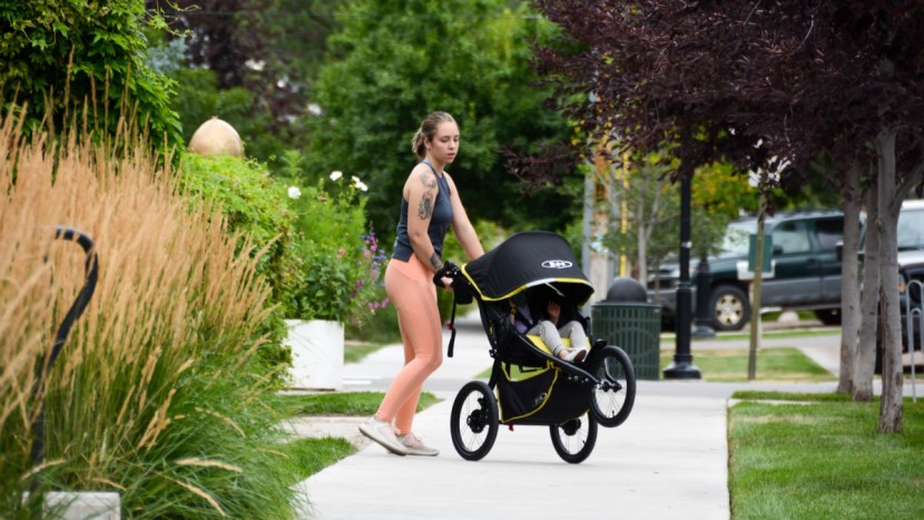 bob blaze - to turn any fixed wheel stroller like the blaze, you must tip to...